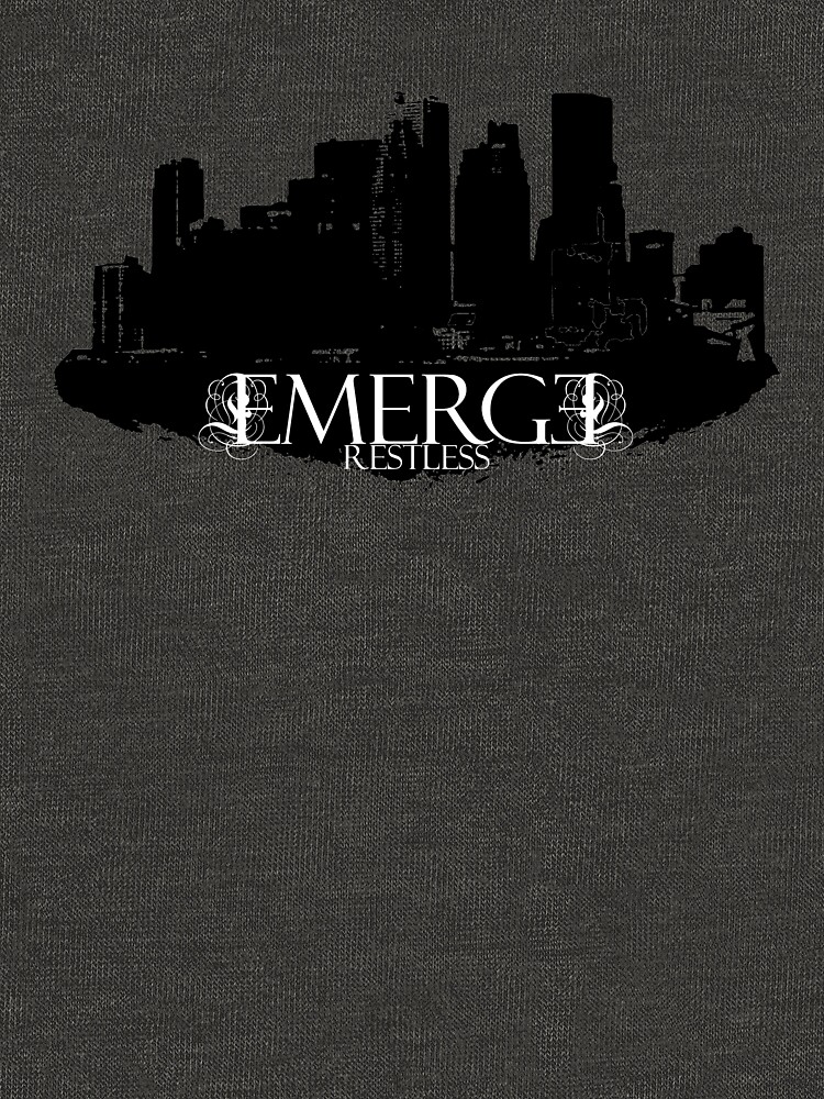 Thumbnail 7 of 7, Pullover Sweatshirt, Emerge Restless - City Skyline designed and sold by sonicdecoyrecs.
