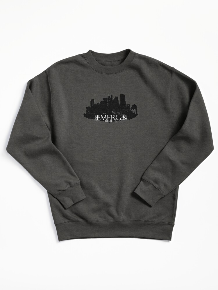 Thumbnail 2 of 7, Pullover Sweatshirt, Emerge Restless - City Skyline designed and sold by sonicdecoyrecs.