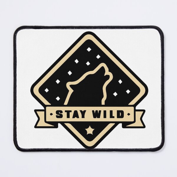 Item preview, stay wild camping and outdoor designed and sold by raoufdesigner.