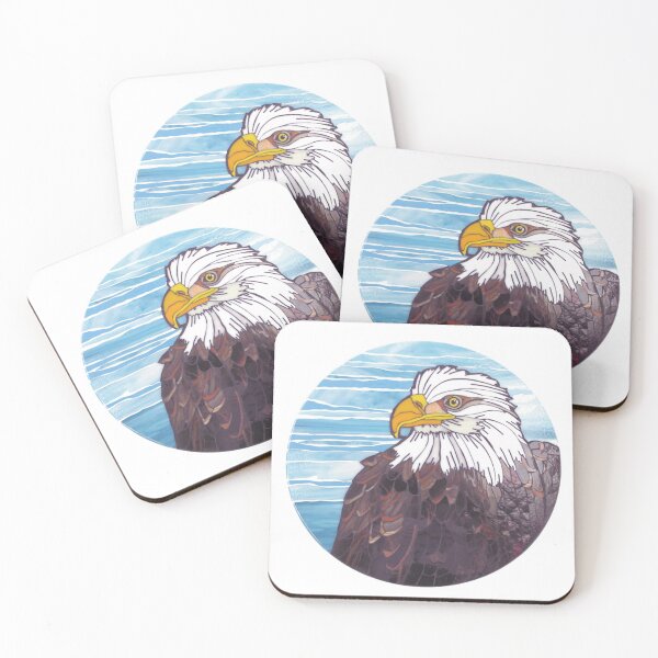 Item preview, Look! There goes a Bald Eagle! designed and sold by TheArtBarCafe.