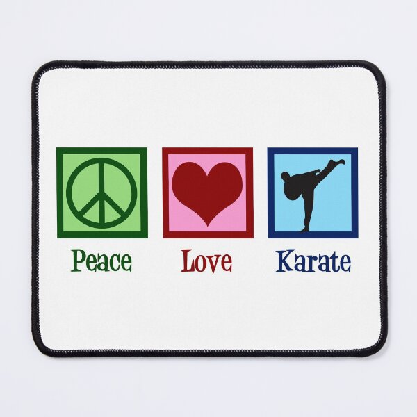 Item preview, Peace Love Karate designed and sold by Epic Love Designs.