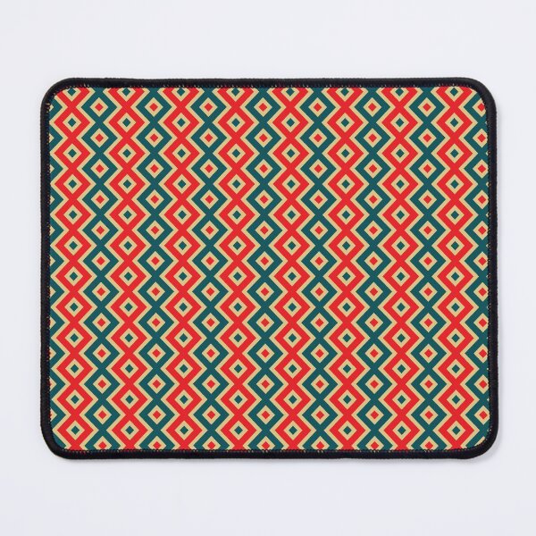 Item preview, Cool Retro Reds & Blues "n" Putty designed and sold by MC Art Studio.