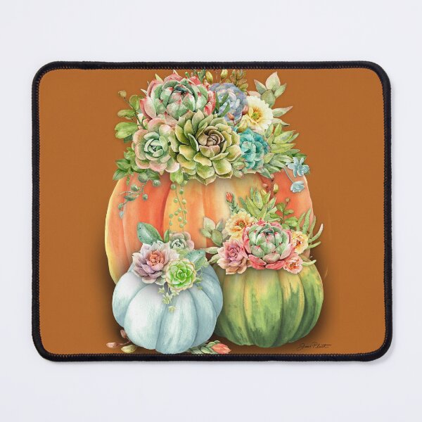 Item preview, Pumpkins With Succulents B designed and sold by Jean Plout.
