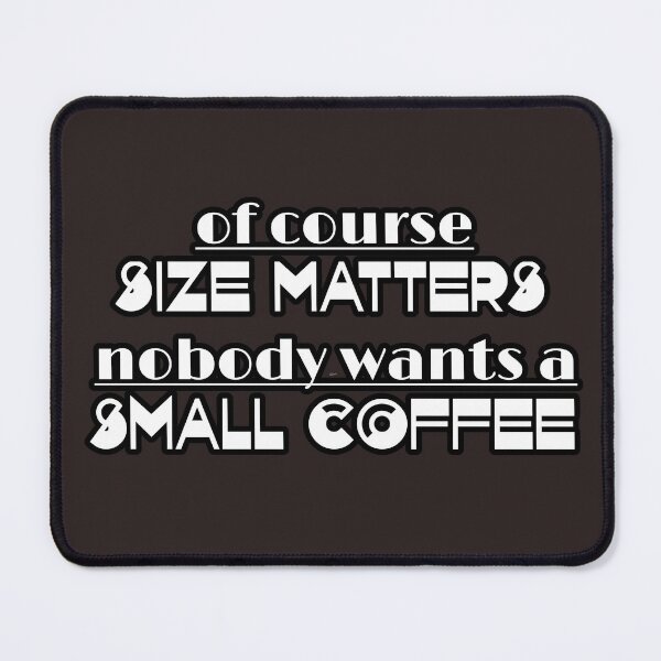 Item preview, size matters designed and sold by MagpieMuddles.