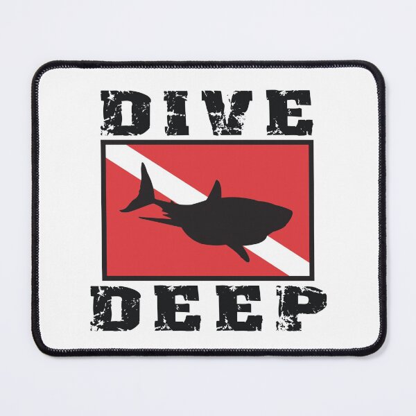 Item preview,  Shark SCUBA Flag Dive Deep designed and sold by SportsT-Shirts.