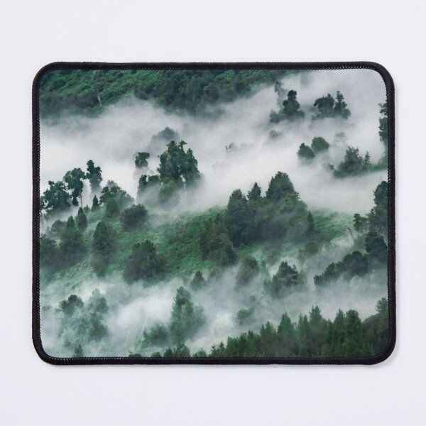 Item preview, Foggy Forest Landscape, Puyuhuapi, Chile designed and sold by DFLC Prints.
