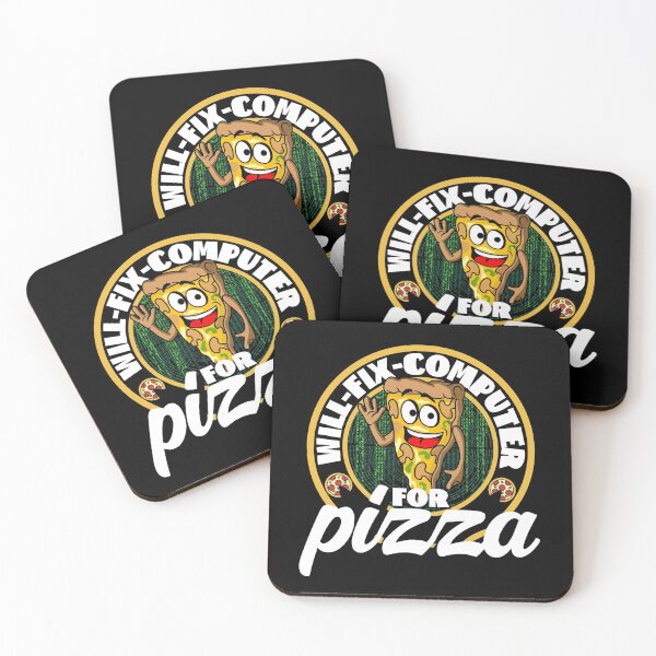 Item preview, Will fix computer for pizza designed and sold by FurioInc.