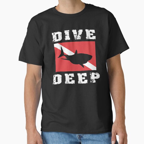 Item preview, SCUBA Flag Shark designed and sold by SportsT-Shirts.