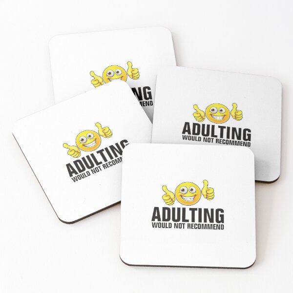Item preview, Adulting Would Not Recommend designed and sold by empathylife.