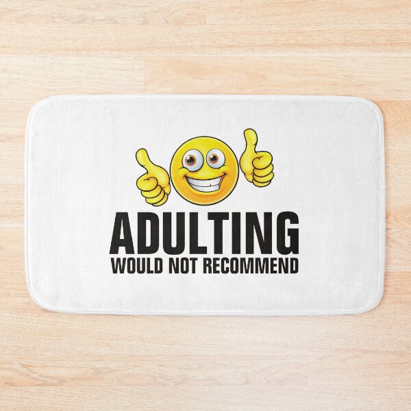 Item preview, Adulting Would Not Recommend designed and sold by empathylife.