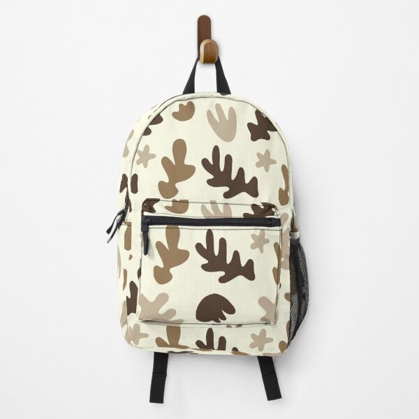 Item preview, Abstract Cut Out Shapes Pattern (brown) designed and sold by Design Minds Boutique.