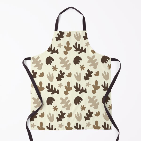 Item preview, Abstract Cut Out Shapes Pattern (brown) designed and sold by Design Minds Boutique.