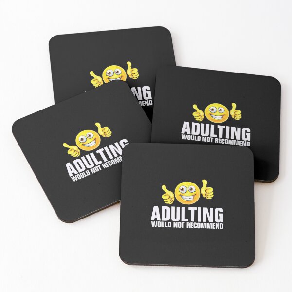 Item preview, Adulting Would Not Recommend designed and sold by empathylife.