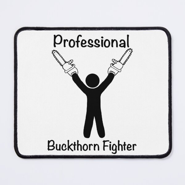 Item preview, Professional Buckthorn Fighter - Black & White designed and sold by EcoElsa.
