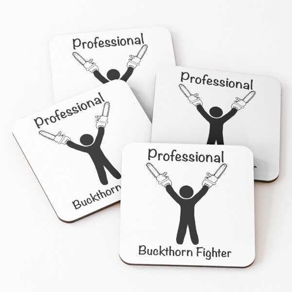 Item preview, Professional Buckthorn Fighter - Black & White designed and sold by EcoElsa.