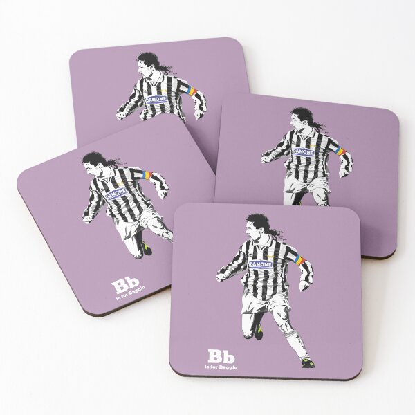 B is for Baggio Coasters (Set of 4)