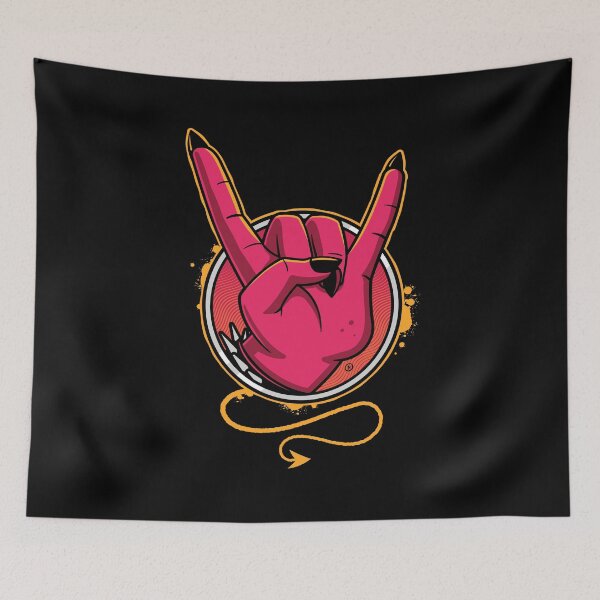 Item preview, Sign of the horns designed and sold by zoljo.