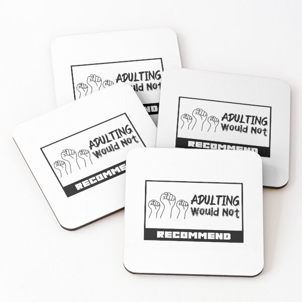 Item preview, Adulting Would Not Recommend designed and sold by sama-stylish.