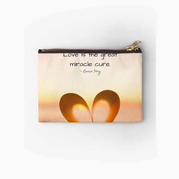 Item preview, Louise Hay Quote, Love is the great miracle cure, Heal Yourself designed and sold by MamaSweetea.