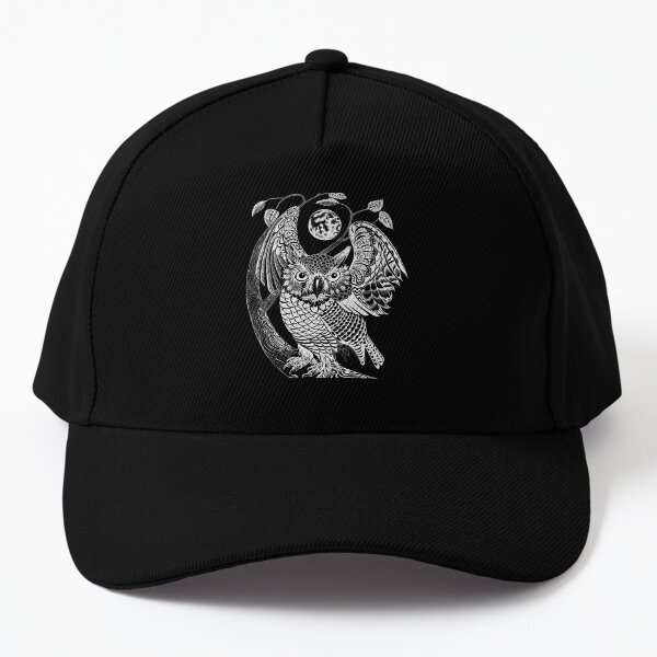 Owl Positive (only visible on dark background) Baseball Cap