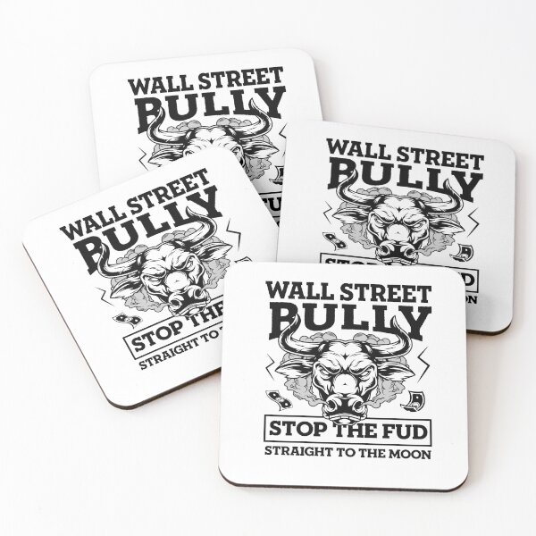 Item preview, Wall street Bully - Stop the FUD - To the moon designed and sold by Datblastedboy.