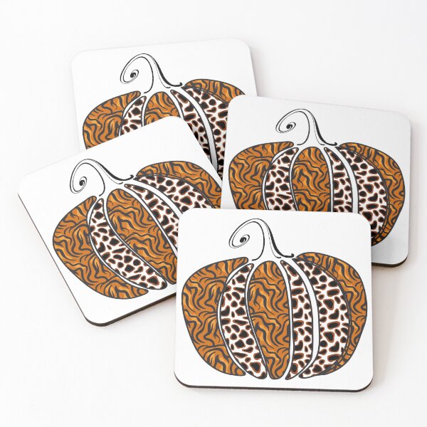 Item preview, Modern Animal Print Pattern Pumpkin  designed and sold by TH3--DESIGNER.