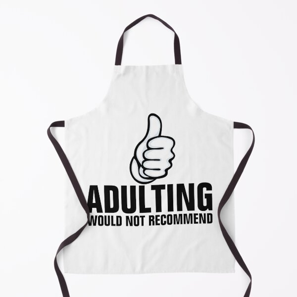 Item preview, Adulting Would Not Recommend humour designed and sold by empathylife.