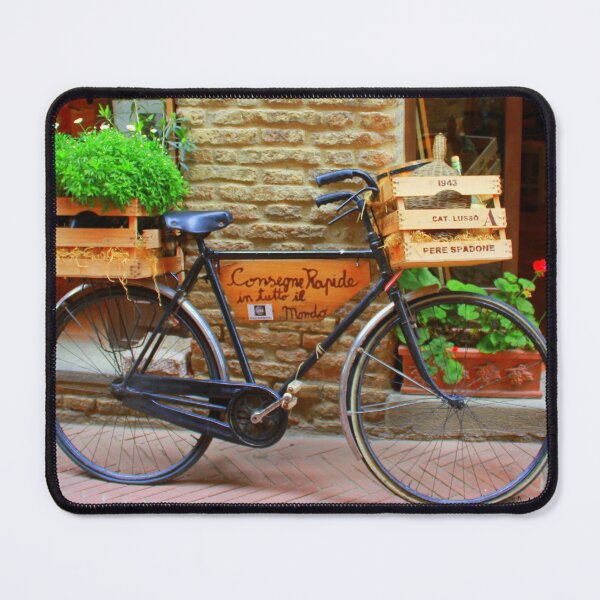 Item preview, Old bicycle in Tuscany designed and sold by AHELENE.