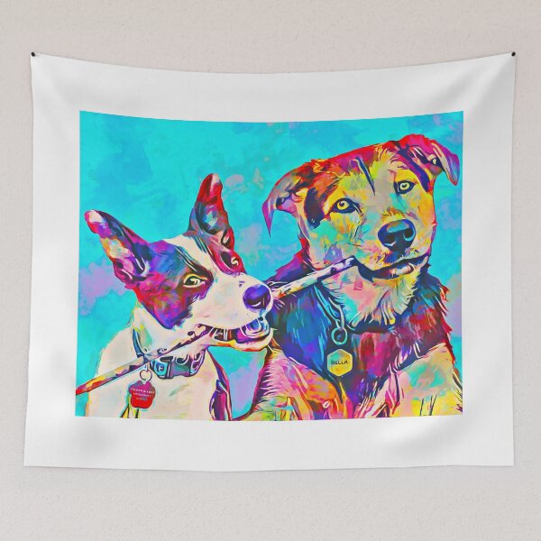 Item preview, Custom dog portrait designed and sold by Nora Gad.