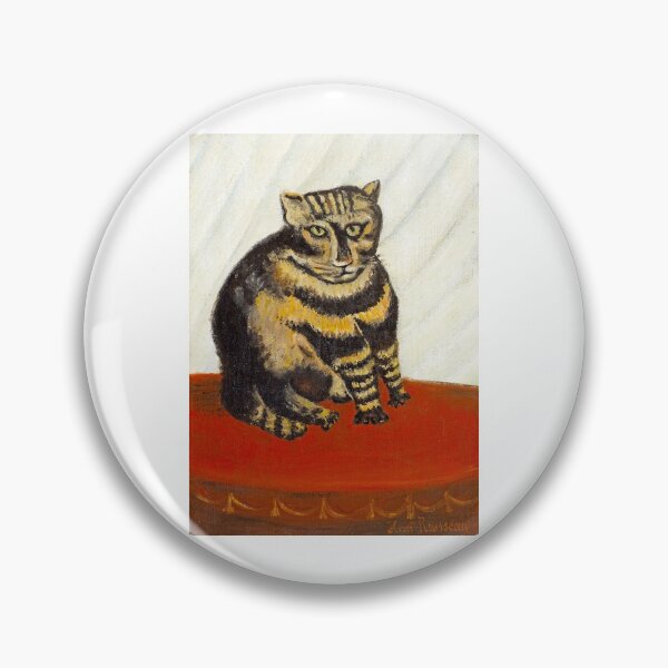 Item preview, HENRI ROUSSEAU HD - Le Chat Tigre "The Tabby Cat" Original by Henri Rousseau designed and sold by Go Logo Designs.