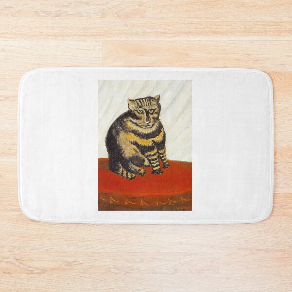 Item preview, HENRI ROUSSEAU HD - Le Chat Tigre "The Tabby Cat" Original by Henri Rousseau designed and sold by Go Logo Designs.