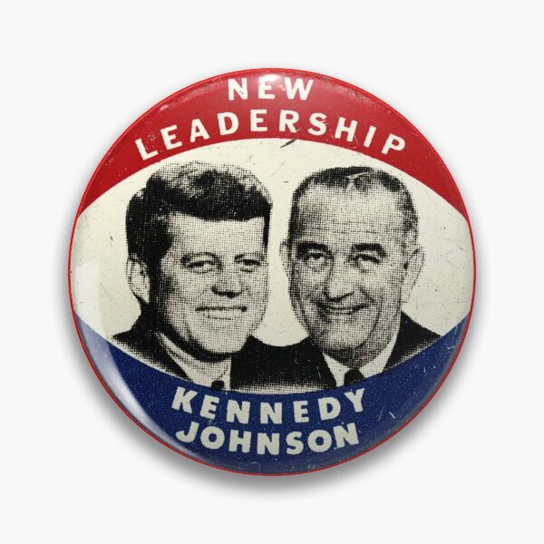 Item preview, KENNEDY JOHNSON NUEVO LIDERAZGO, pin designed and sold by RapTops.