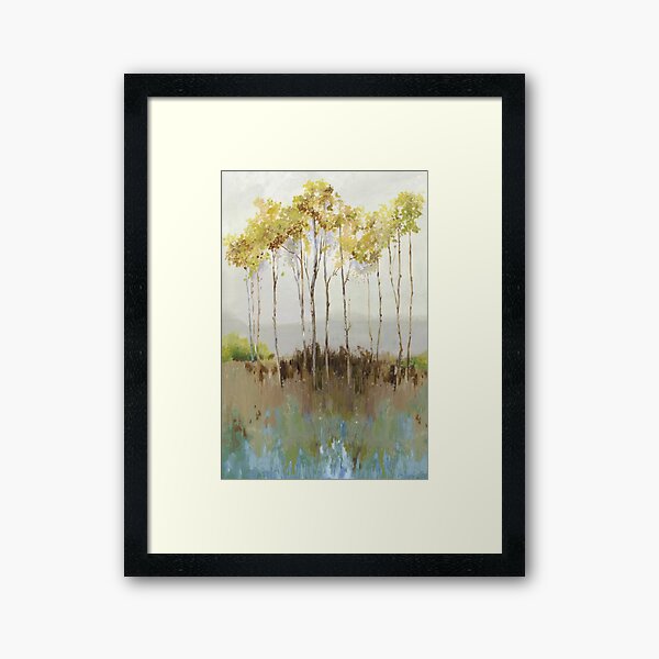 Peaceful Woodland Framed Art Print