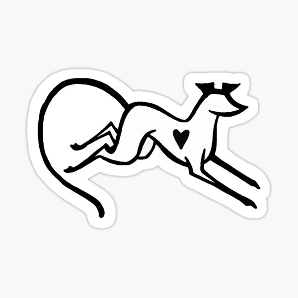 Heart Hound Sticker