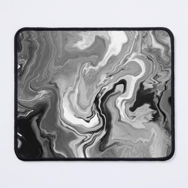 Item preview, Black and white abstract painting  designed and sold by Mirandum.