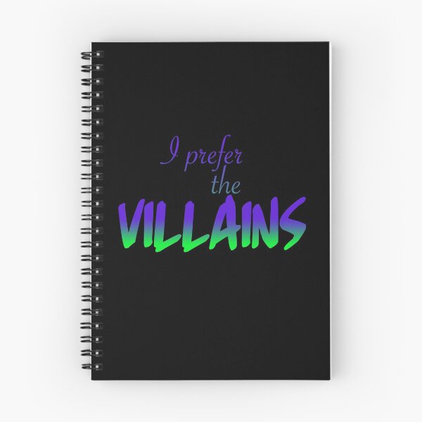 Item preview, I Prefer The Villains - purple and green designed and sold by PlanetaryArtist.