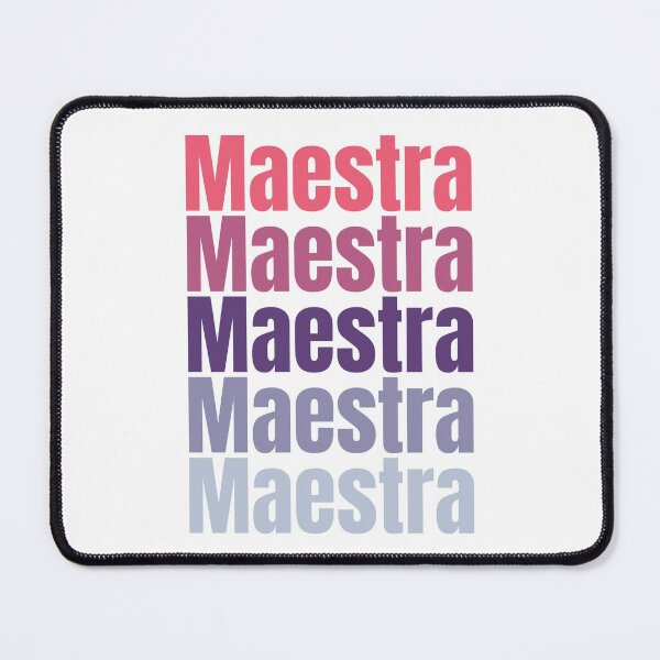 Item preview, Maestra - Teacher Gifts designed and sold by hectorgool.