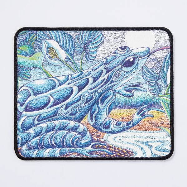Item preview, Water Frog with Water Arum designed and sold by QuixoteRidge.