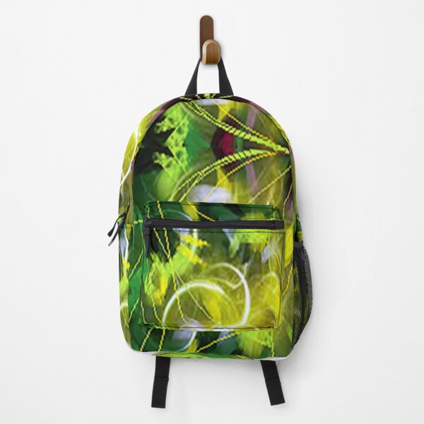 Item preview, Green and yellow abstracto,colorful abstraction, psychedelic Arte Abstracto, abstract art design designed and sold by Adri Barnard.