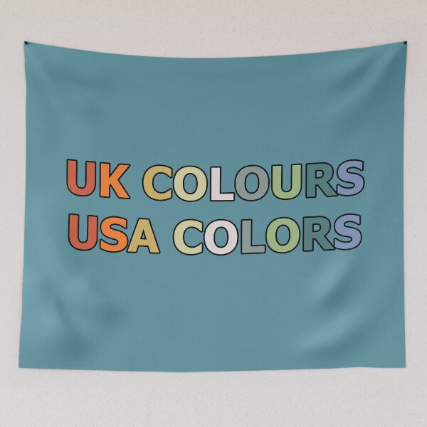 Item preview, Spelling UK Colours USA Colors Vintage designed and sold by Beachy.
