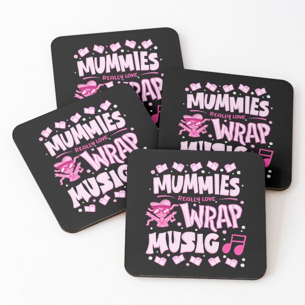 Item preview, Mummies Really Love Wrap Music - Halloween designed and sold by anziehend.