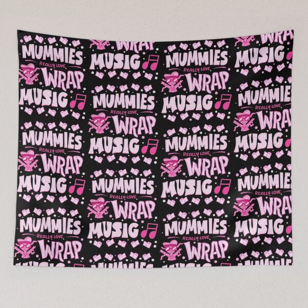 Item preview, Mummies Really Love Wrap Music - Halloween designed and sold by anziehend.