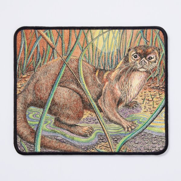 Item preview, Otter from the original pen and ink by Don Magistrelli designed and sold by QuixoteRidge.