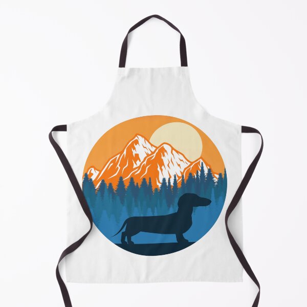 Item preview, Dachshund Dog Silhouette Sunset Mountain Forest dachshund lover designed and sold by alaechamlal.