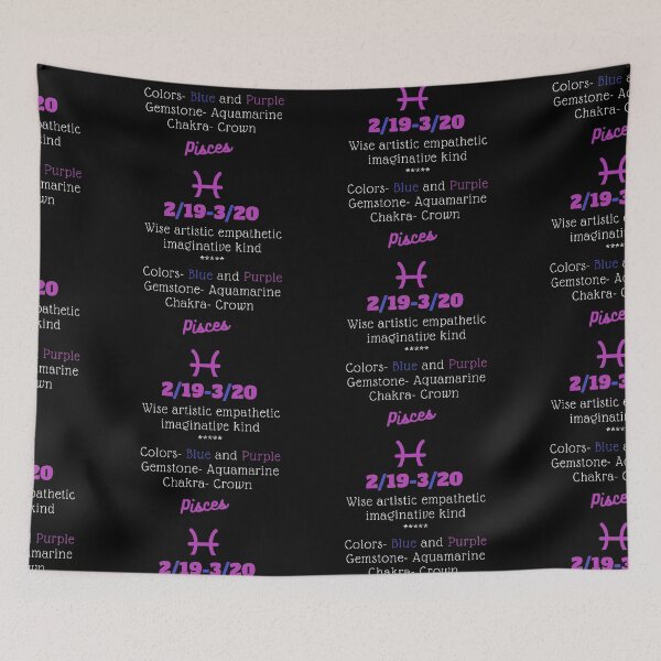 Item preview, S.O.I.L Signs- Horoscope Pisces designed and sold by TheSignsofSOIL.