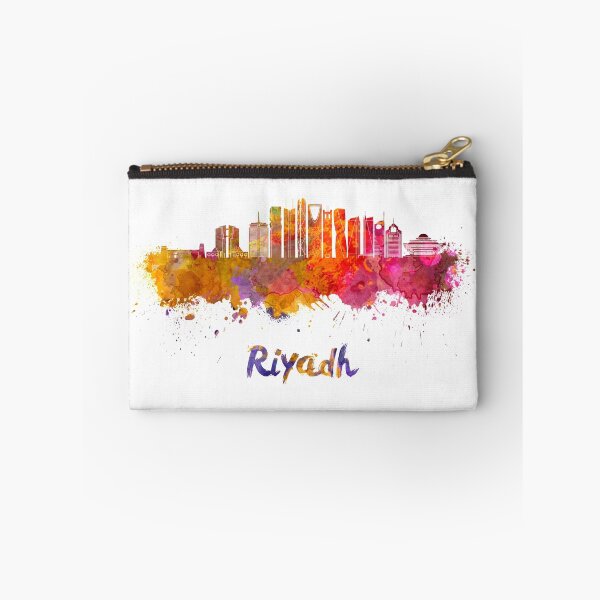 Item preview, Riyadh V2 skyline in watercolor designed and sold by paulrommer.