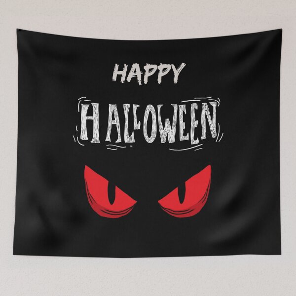 Item preview, Happy Halloween Red Monster Eyes designed and sold by StormyMuse.