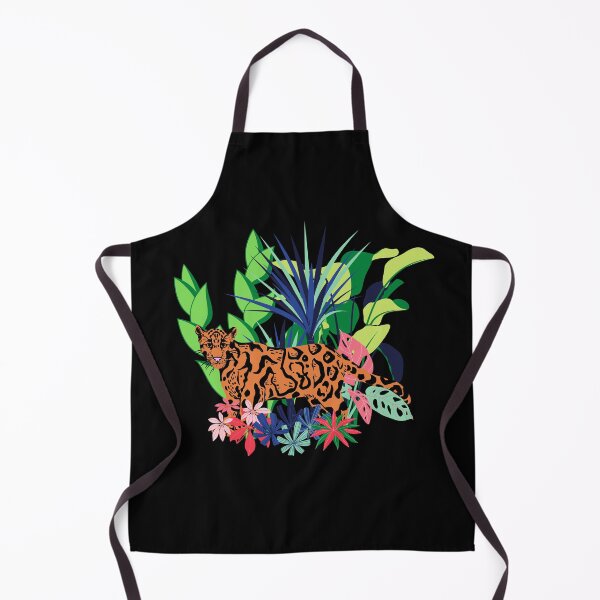 Item preview, Tropical Jungle with Leopard designed and sold by JulieSouster.