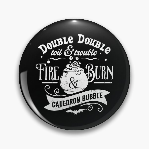 Item preview, Double Double Tail & Trouble Fire Burn Cauldron Bubble designed and sold by mdnrsakib.