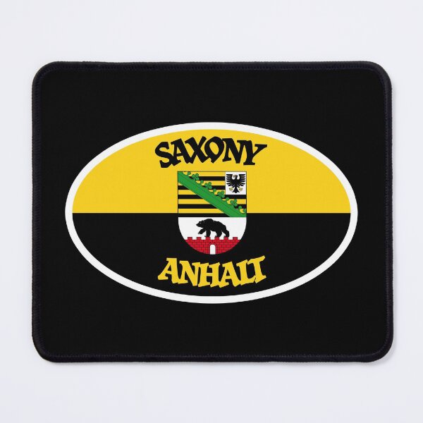 Item preview, SAXONY-ANHALT Flag Gifts, Masks, Stickers & Products (GF) designed and sold by mpodger.